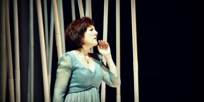 The Magic Flute rehearsal: Pamina(Brigitte Fournier)