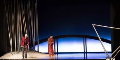 Photo by O.Vocat - Scenography, Video and Lighting Design By Paolo Rudelli - Die Zauberflöte - Opéra du Rhône 2013