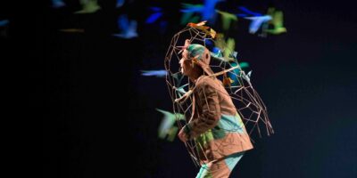 Photo by O.Vocat - Scenography, Video and Lighting Design By Paolo Rudelli - Die Zauberflöte - Opéra du Rhône 2013