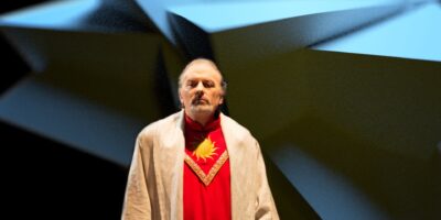 Photo by O.Vocat - Scenography, Video and Lighting Design By Paolo Rudelli - Die Zauberflöte - Opéra du Rhône 2013